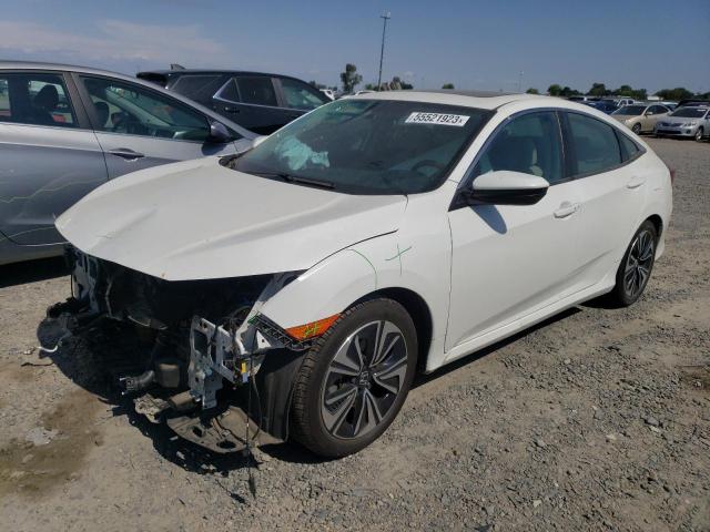 HONDA CIVIC EXL 2017 with VIN 19XFC1F71HE202196 - Photo from auction