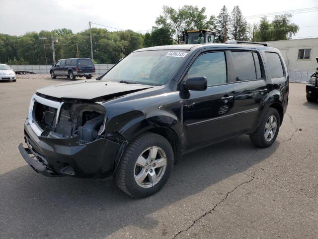 HONDA PILOT EXL 2011 with VIN 5FNYF4H59BB095011 - Photo from auction
