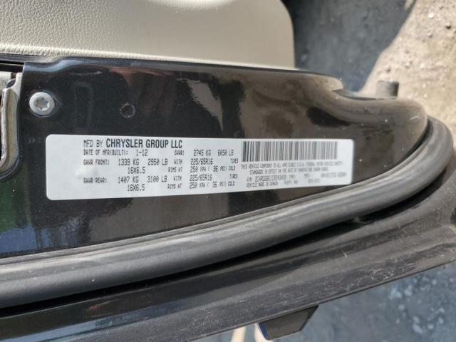 Photo 14 from auction – 2012 DODGE GRAND CARA with VIN 2C4RDGBG1CR243499