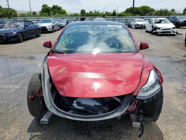 Photo 5 from auction – 2021 TESLA MODEL 3 with VIN 5YJ3E1EBXMF085502