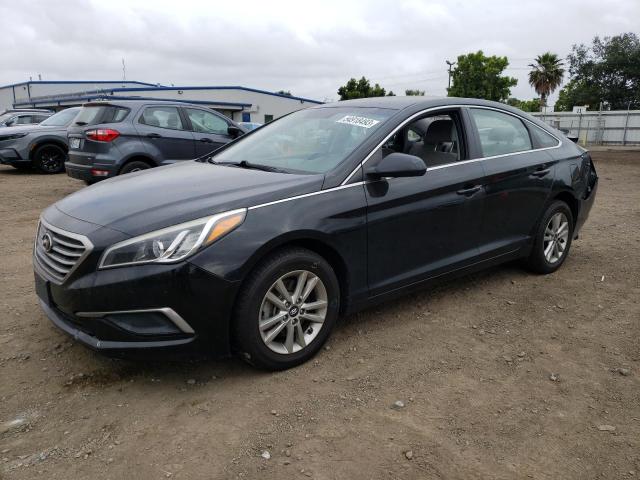 HYUNDAI SONATA SE 2017 with VIN 5NPE24AF7HH458188 - Photo from auction