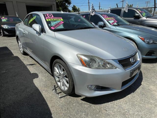 LEXUS IS 250 2010 with VIN JTHFF2C26A2508527 - Photo from auction