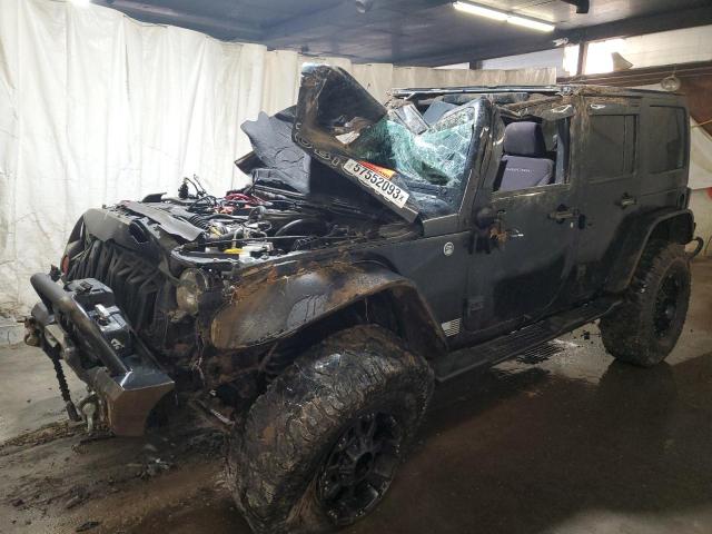 JEEP WRANGLER U 2013 with VIN 1C4BJWFG3DL663161 - Photo from auction
