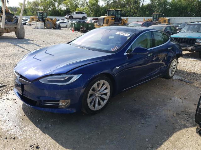 TESLA MODEL S 2017 with VIN 5YJSA1E21HF210741 - Photo from auction