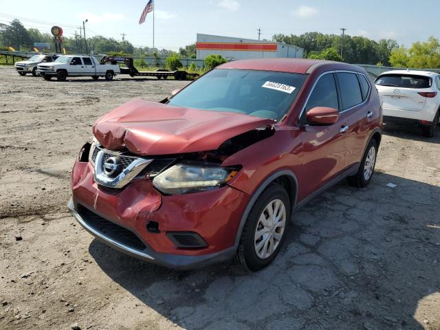 NISSAN ROGUE S 2015 with VIN KNMAT2MT2FP574174 - Photo from auction