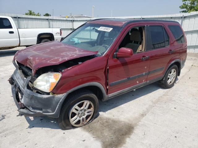 HONDA CR-V EX 2004 with VIN JHLRD78844C020922 - Photo from auction