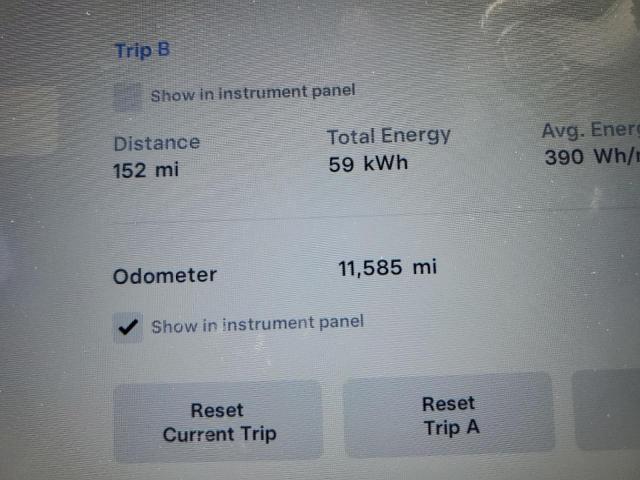 Photo 9 from auction – 2020 TESLA MODEL X with VIN 5YJXCDE41LF283796