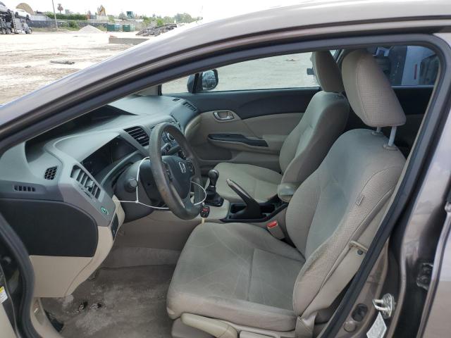 Photo 7 from auction – 2012 HONDA CIVIC LX with VIN 19XFB2E57CE064102
