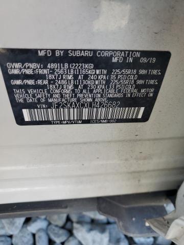 Photo 14 from auction – 2020 SUBARU FORESTER T with VIN JF2SKAXCXLH426682
