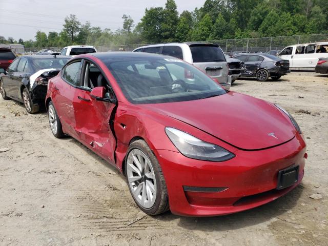 Photo 4 from auction – 2022 TESLA MODEL 3 with VIN 5YJ3E1EA3NF185837