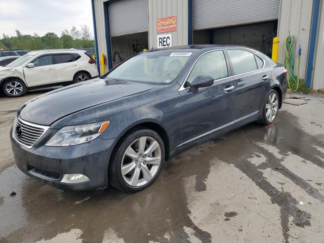 LEXUS LS 600HL 2008 with VIN JTHDU46F285000457 - Photo from auction
