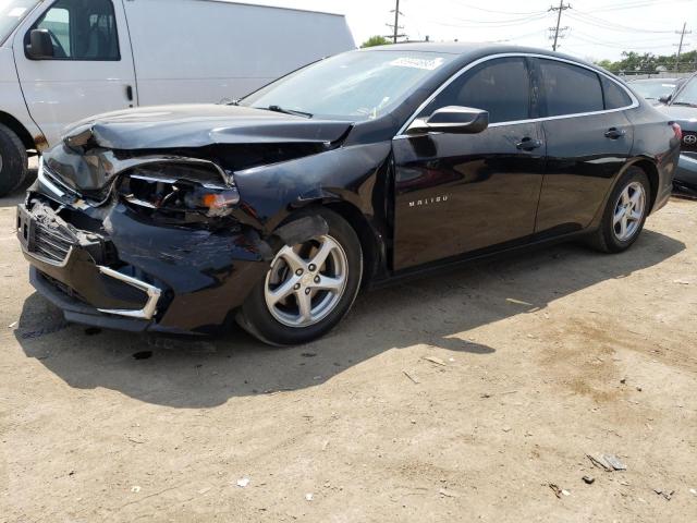CHEVROLET MALIBU LS 2018 with VIN 1G1ZB5ST9JF258482 - Photo from auction
