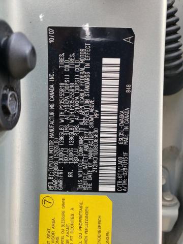 Photo 14 from auction – 2008 LEXUS RX 350 with VIN 2T2HK31U08C085600