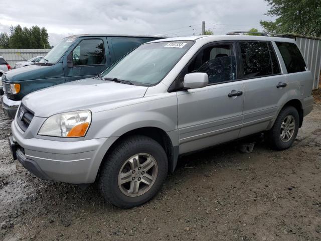HONDA PILOT EXL 2005 with VIN 5FNYF18685B023759 - Photo from auction