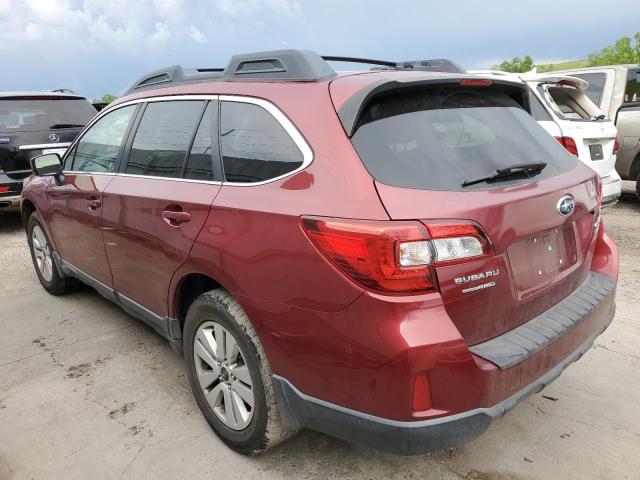 Photo 2 from auction – 2015 SUBARU OUTBACK 2. with VIN 4S4BSACC1F3327492