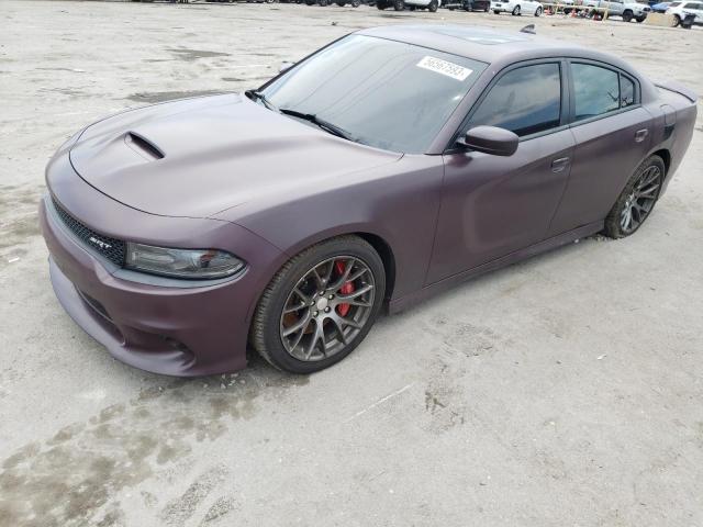 DODGE CHARGER SR 2017 with VIN 2C3CDXEJ5HH649378 - Photo from auction