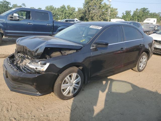 VOLKSWAGEN JETTA S 2017 with VIN 3VW2B7AJXHM408224 - Photo from auction