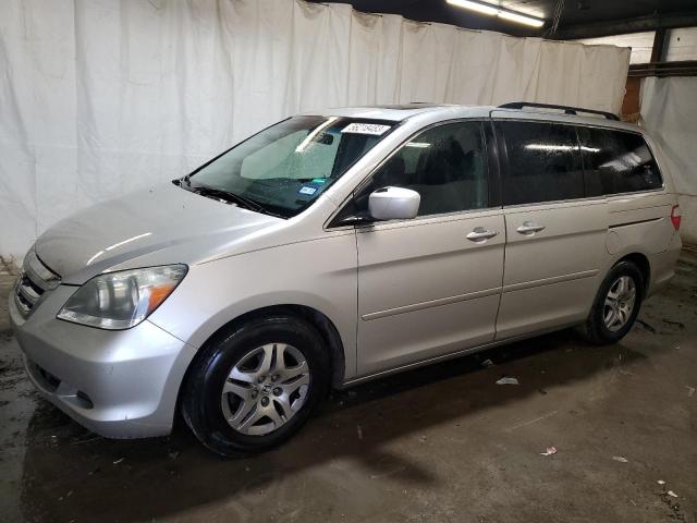 HONDA ODYSSEY EX 2005 with VIN 5FNRL38785B009135 - Photo from auction