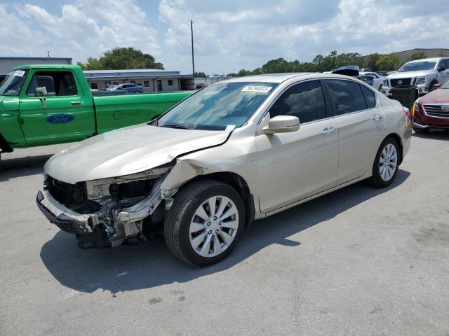 HONDA ACCORD EXL 2015 with VIN 1HGCR2F84FA052523 - Photo from auction