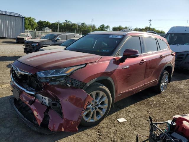 TOYOTA HIGHLANDER 2021 z numerem VIN 5TDXBRCH1MS063030 - Zdjęcie z aukcji