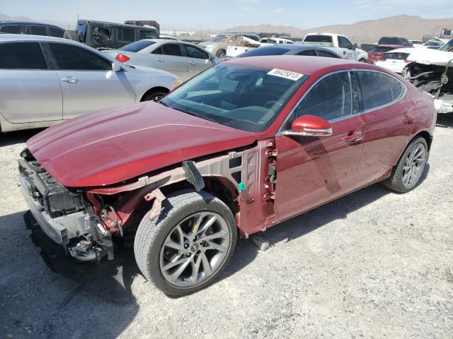 GENESIS G70 BASE 2022 with VIN KMTG34TA4NU087727 - Photo from auction