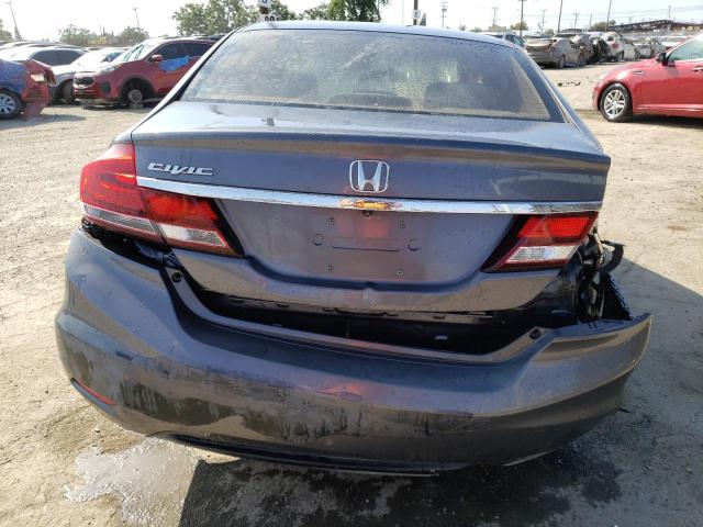 Photo 6 from auction – 2014 HONDA CIVIC LX with VIN 19XFB2F57EE202416