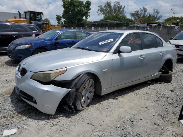 BMW 530 I 2006 with VIN WBANE735X6CM41114 - Photo from auction