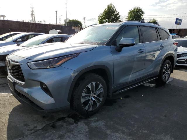 Photo 1 from auction – 2022 TOYOTA HIGHLANDER with VIN 5TDHZRAHXNS122855