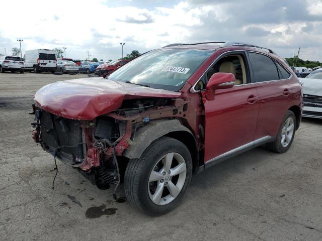 LEXUS RX 350 2011 with VIN 2T2BK1BA4BC107555 - Photo from auction