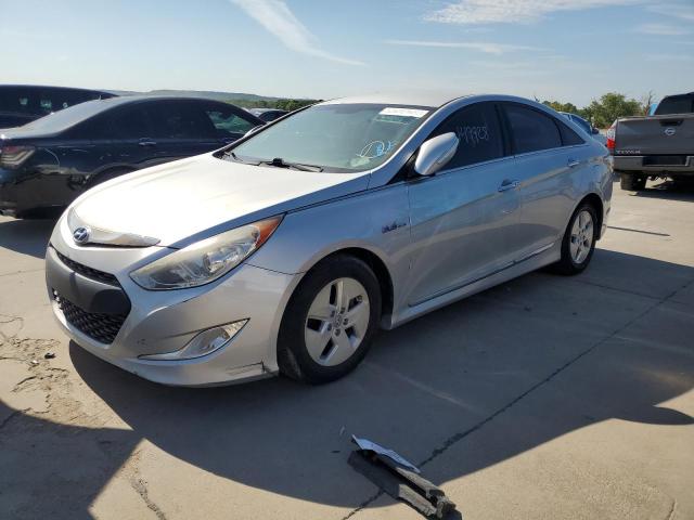HYUNDAI SONATA HYB 2012 with VIN KMHEC4A40CA024637 - Photo from auction