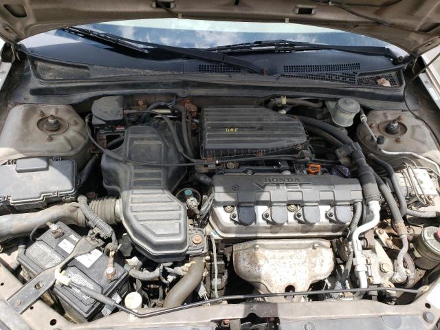 Photo 11 from auction – 2001 HONDA CIVIC with VIN 2HGES26761H538510