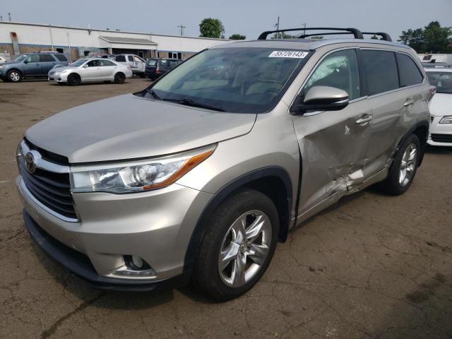 TOYOTA HIGHLANDER 2015 with VIN 5TDDKRFH4FS092071 - Photo from auction