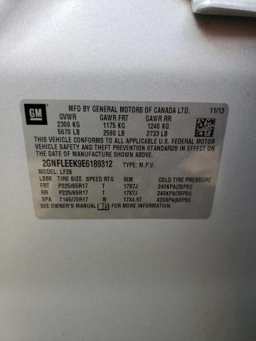 Photo 14 from auction – 2014 CHEVROLET EQUINOX LS with VIN 2GNFLEEK9E6189312