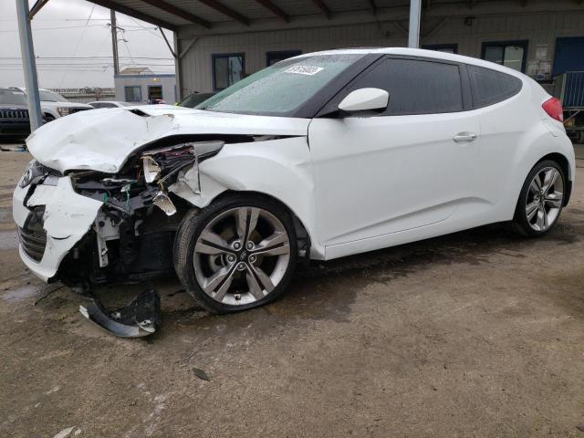 HYUNDAI VELOSTER 2015 with VIN KMHTC6AD7FU220984 - Photo from auction