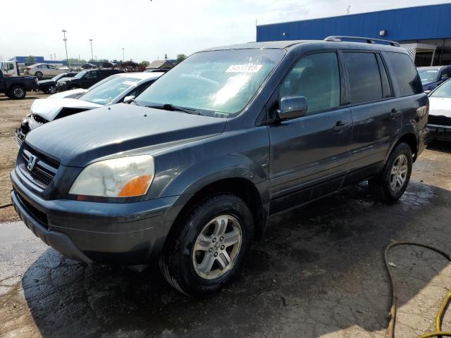 HONDA PILOT EX 2004 with VIN 2HKYF18454H606899 - Photo from auction