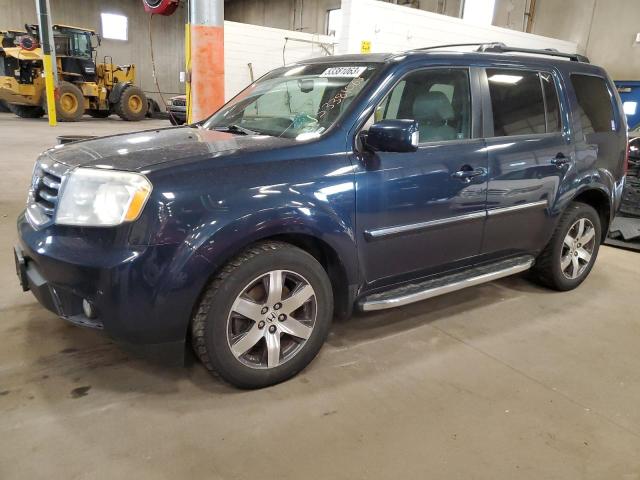 HONDA PILOT TOUR 2012 with VIN 5FNYF4H99CB051417 - Photo from auction