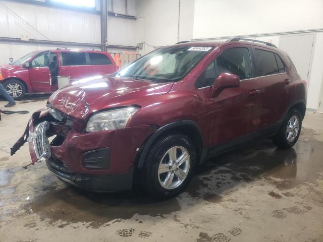 CHEVROLET TRAX 2LT 2014 with VIN 3GNCJREB7EL151623 - Photo from auction