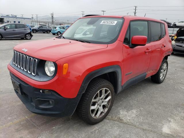 JEEP RENEGADE L 2015 with VIN ZACCJBBT7FPB17297 - Photo from auction