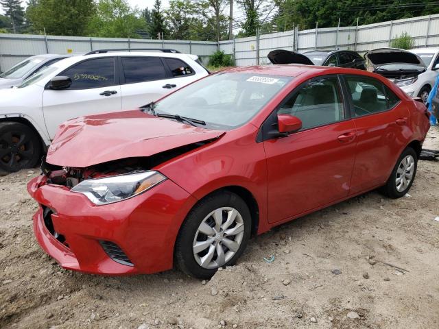 TOYOTA COROLLA L 2016 with VIN 5YFBURHEXGP539212 - Photo from auction