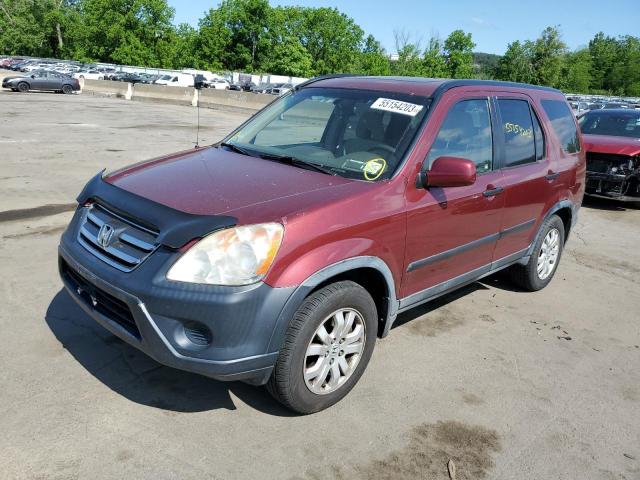 HONDA CR-V EX 2005 with VIN JHLRD788X5C019582 - Photo from auction