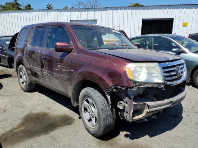 Photo 4 from auction – 2013 HONDA PILOT LX with VIN 5FNYF3H27DB005437