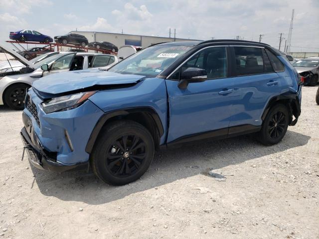 TOYOTA RAV4 XSE 2022 with VIN 2T3E6RFVXNW036874 - Photo from auction