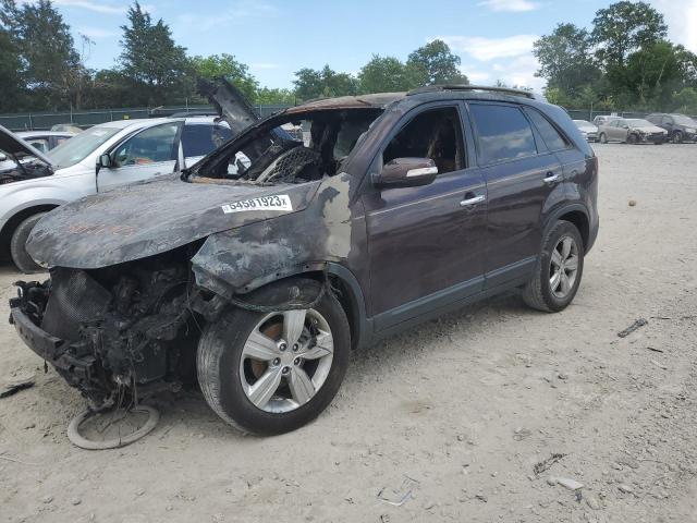 KIA SORENTO EX 2012 with VIN 5XYKU3A69CG206997 - Photo from auction