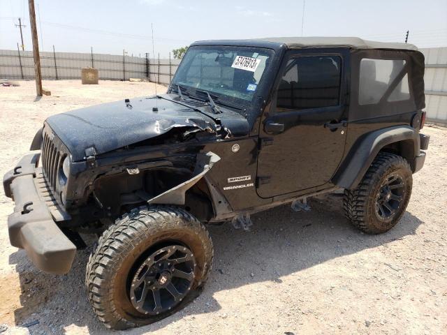 JEEP WRANGLER S 2017 with VIN 1C4GJWAG3HL580610 - Photo from auction