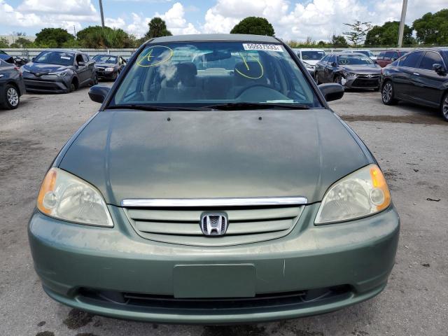 Photo 5 from auction – 2003 HONDA CIVIC DX with VIN 2HGES16253H565439