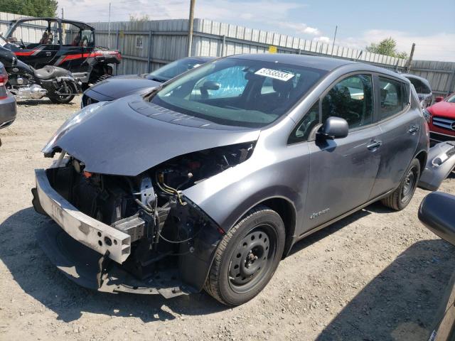 NISSAN LEAF S 2014 with VIN 1N4AZ0CP1EC339249 - Photo from auction