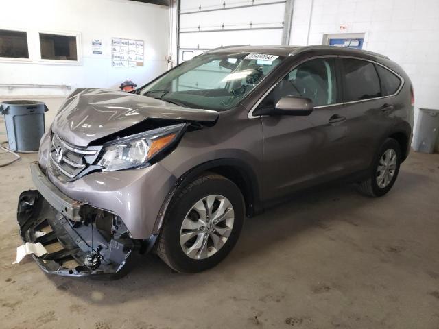 HONDA CR-V EXL 2012 with VIN 5J6RM4H70CL069918 - Photo from auction