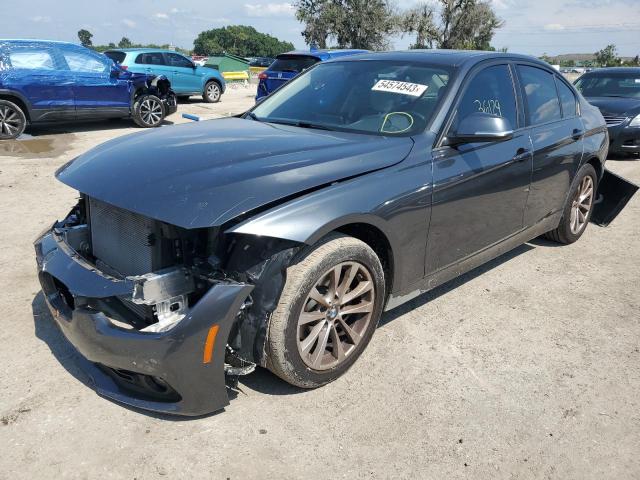 BMW 320 I 2017 with VIN WBA8E1G52HNU14453 - Photo from auction