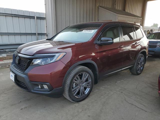 HONDA PASSPORT E 2020 with VIN 5FNYF8H5XLB000111 - Photo from auction