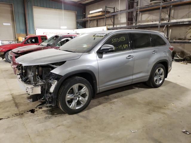 TOYOTA HIGHLANDER 2016 with VIN 5TDDKRFHXGS281065 - Photo from auction